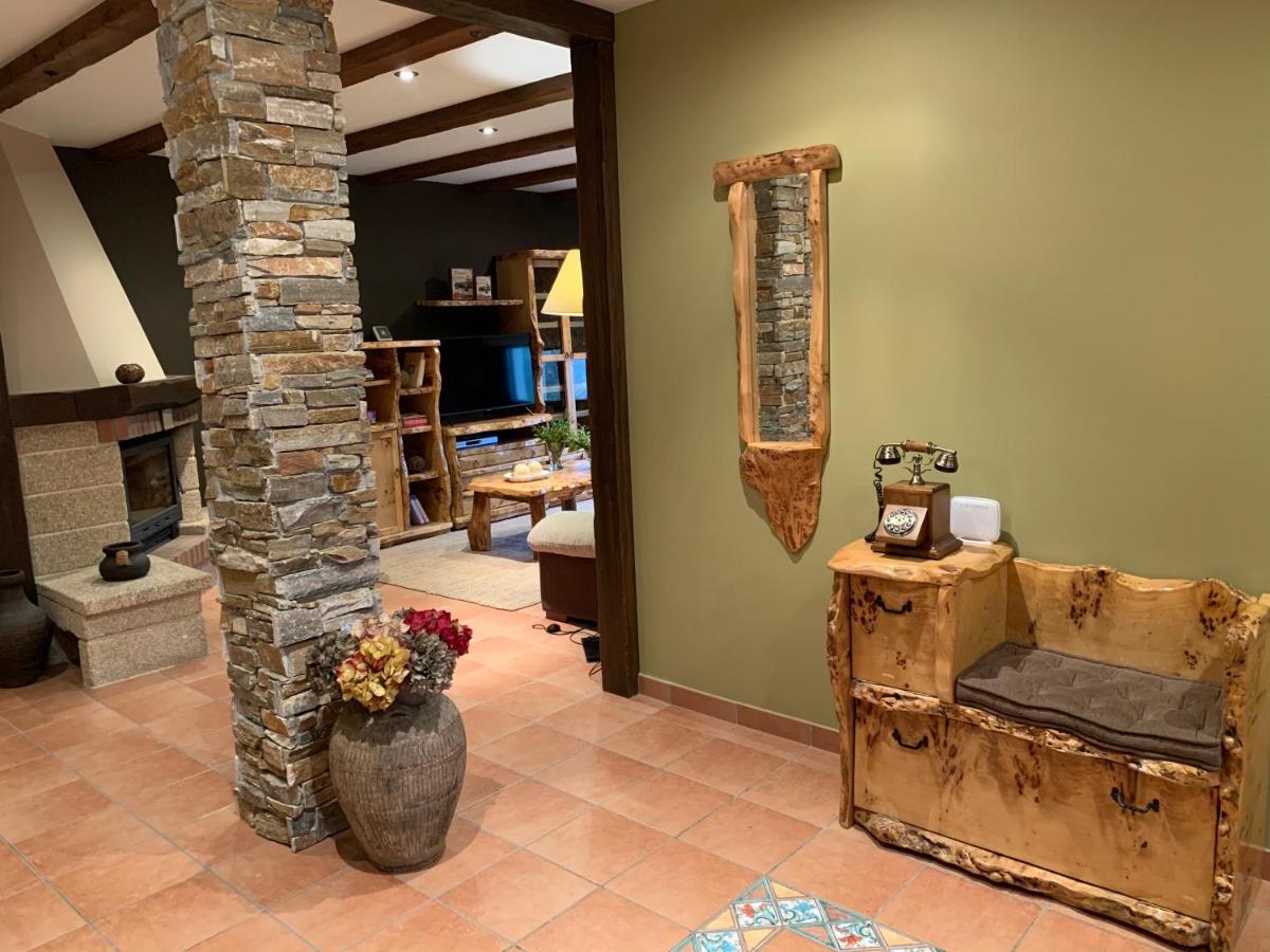 Chalet Rural 400 M Playa Piscina Barbacoa Chimenea Буеу Екстериор снимка