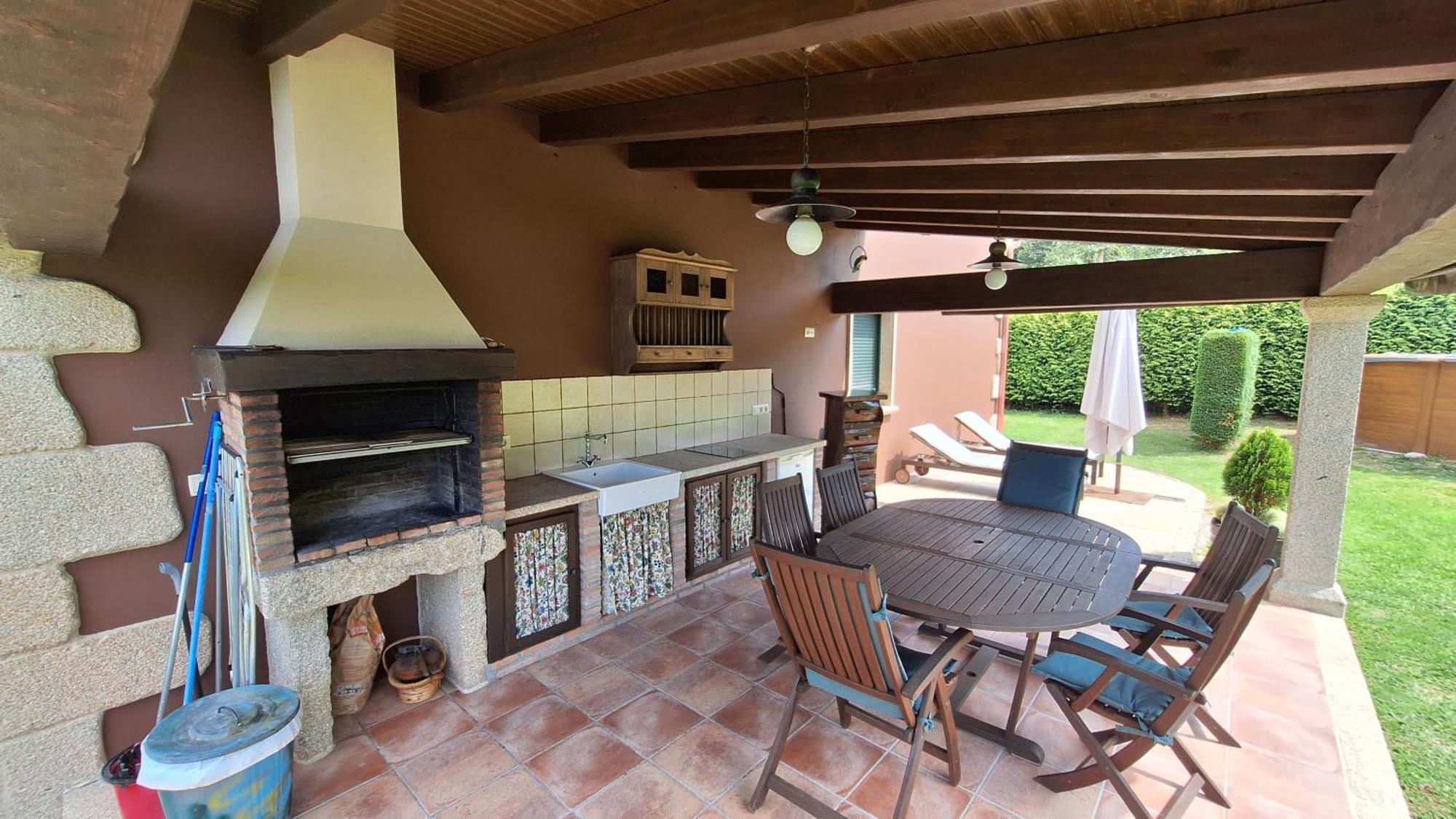 Chalet Rural 400 M Playa Piscina Barbacoa Chimenea Буеу Екстериор снимка